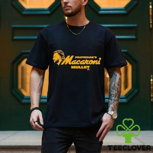 Pastrnak’s Macaroni Mullet shirt