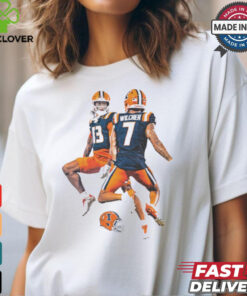 Pat Bryant And Kenari Wilcher Hang Time Illinois Football Graphic t shirt