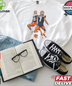 Pat Bryant And Kenari Wilcher Hang Time Illinois Football Graphic t shirt