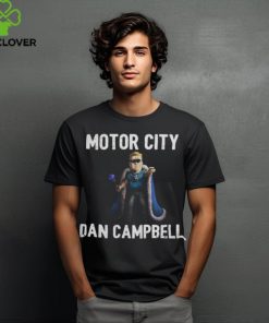Pat Mcafee Show Merch Motor City Dan Campbell Detroit Lions T Shirt