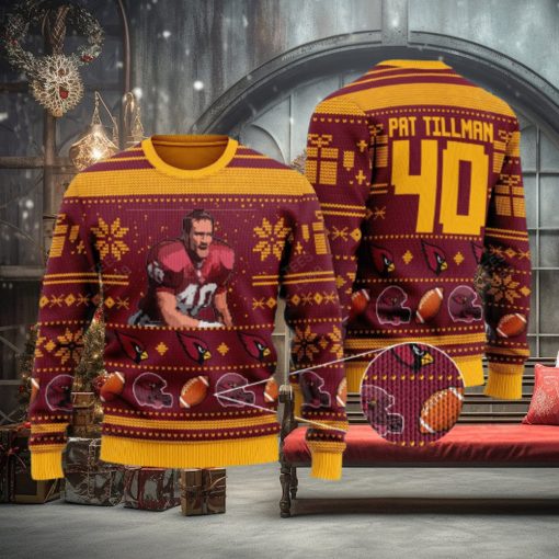 Pat Tillman arizona cardinals NFL Ugly 3D Sweater For Christmas