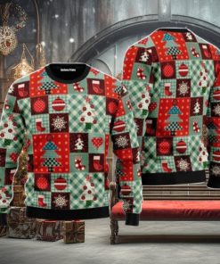 Patchwork Xmas Pattern Christmas Unisex Ugly Sweater Special Gift For Men Women 1 Patchwork Xmas Pattern Christmas Unisex Ugly Sweater Special Gift For Men Women