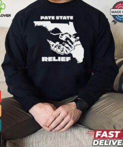 Pate State Material Florida Relief Painting t shirt