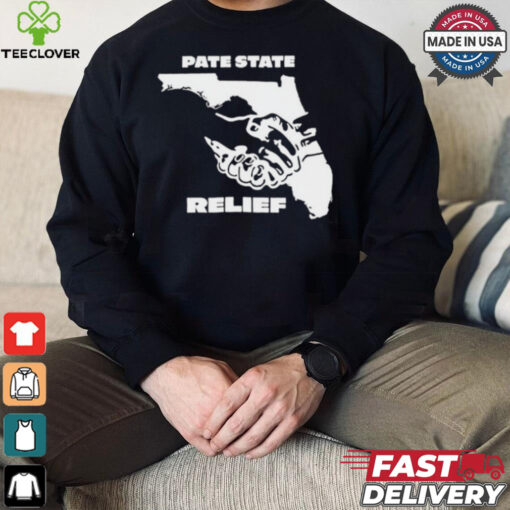 Pate State Material Florida Relief Painting t shirt