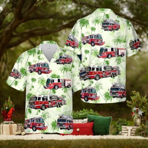 Paterson Fire Department 3D Hawaiian Shirt Summer Holiday Gift For Men And Women