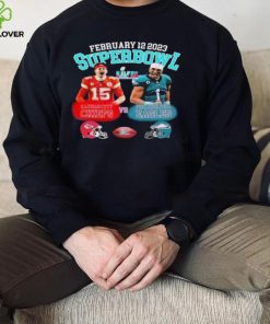 Patric Mahomes Vs Jalen Hurts Super Bowl Lvii Shirt