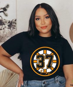 Patrice Bergeron Boston Bruins number 37 signature logo shirt 3 Patrice Bergeron Boston Bruins number 37 signature logo shirt