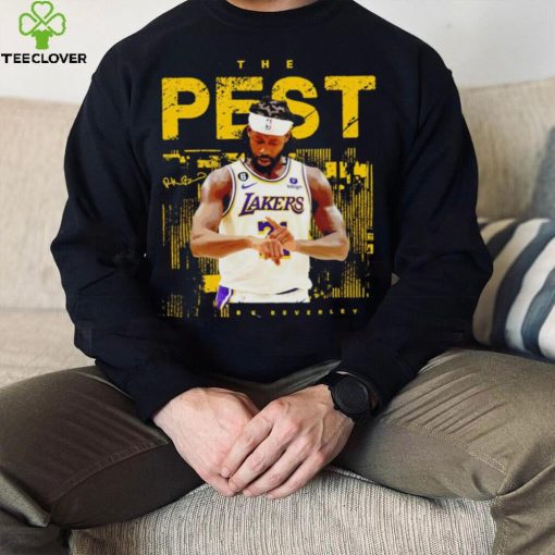 Patrick Beverley Los Angeles Lakers The Pest signature 2023 hoodie, sweater, longsleeve, shirt v-neck, t-shirt