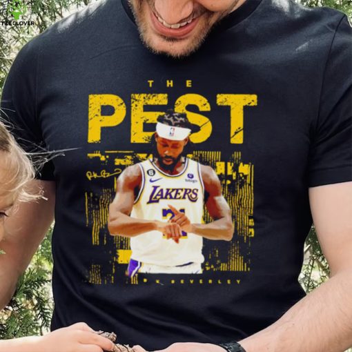 Patrick Beverley Los Angeles Lakers The Pest signature 2023 hoodie, sweater, longsleeve, shirt v-neck, t-shirt