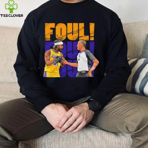 Patrick Beverley uses camera to show red LeBron foul t hoodie, sweater, longsleeve, shirt v-neck, t-shirt