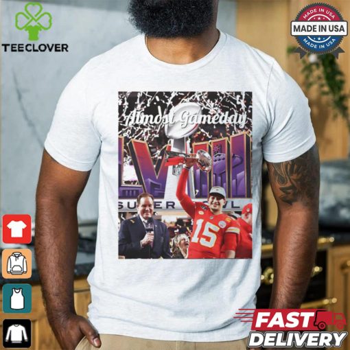 Patrick Mahomes Kansas City Chiefs Almost Gameday Trophy Shirt