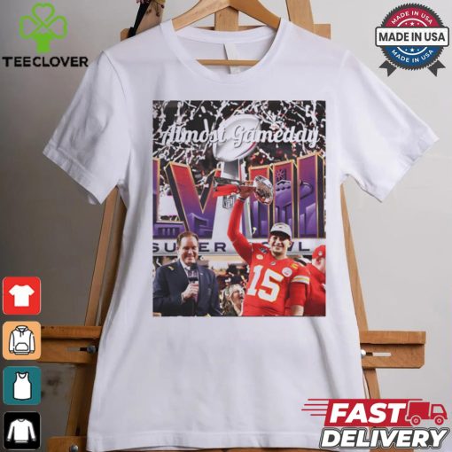 Patrick Mahomes Kansas City Chiefs Almost Gameday Trophy Shirt