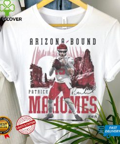 Patrick Mahomes Kansas City Chiefs Arizona Bound Signatures Shirt