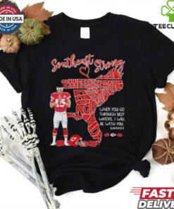 Patrick Mahomes Kansas City Chiefs Praying For Florida Southeast Strong Shirt