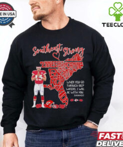 Patrick Mahomes Kansas City Chiefs Praying For Florida Southeast Strong Shirt