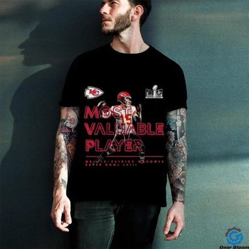 Patrick Mahomes Kansas City Chiefs Super Bowl LVIII MVP Shirt
