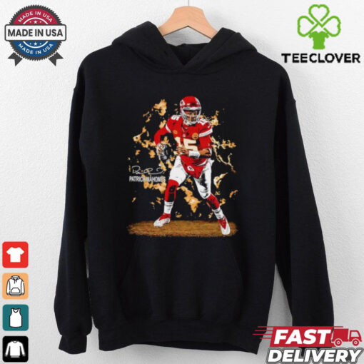 Patrick Mahomes Kansas City Chiefs signature shirt