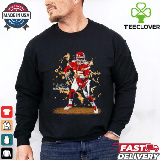 Patrick Mahomes Kansas City Chiefs signature shirt