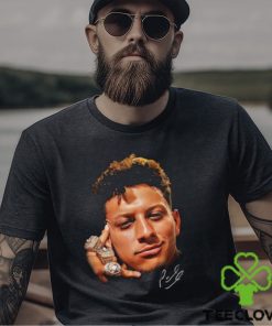 Patrick Mahomes Super Bowl Champ 3 Rings Greatest Of All Time GOAT Shirt