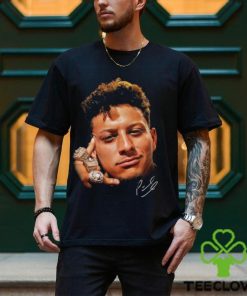 Patrick Mahomes Super Bowl Champ 3 Rings Greatest Of All Time GOAT Shirt