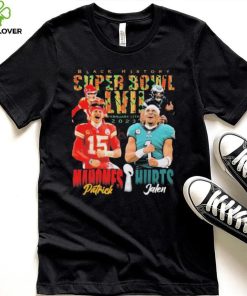 Patrick Mahomes Vs Jalen Hurts Black History Super Bowl LVII 2023 Shirt