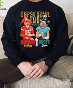 Patrick Mahomes Vs Jalen Hurts Black History Super Bowl LVII 2023 Shirt