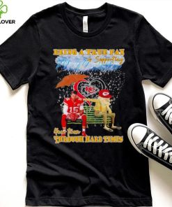 Patrick Mahomes being a true fan is supporting your team through hard times shirt