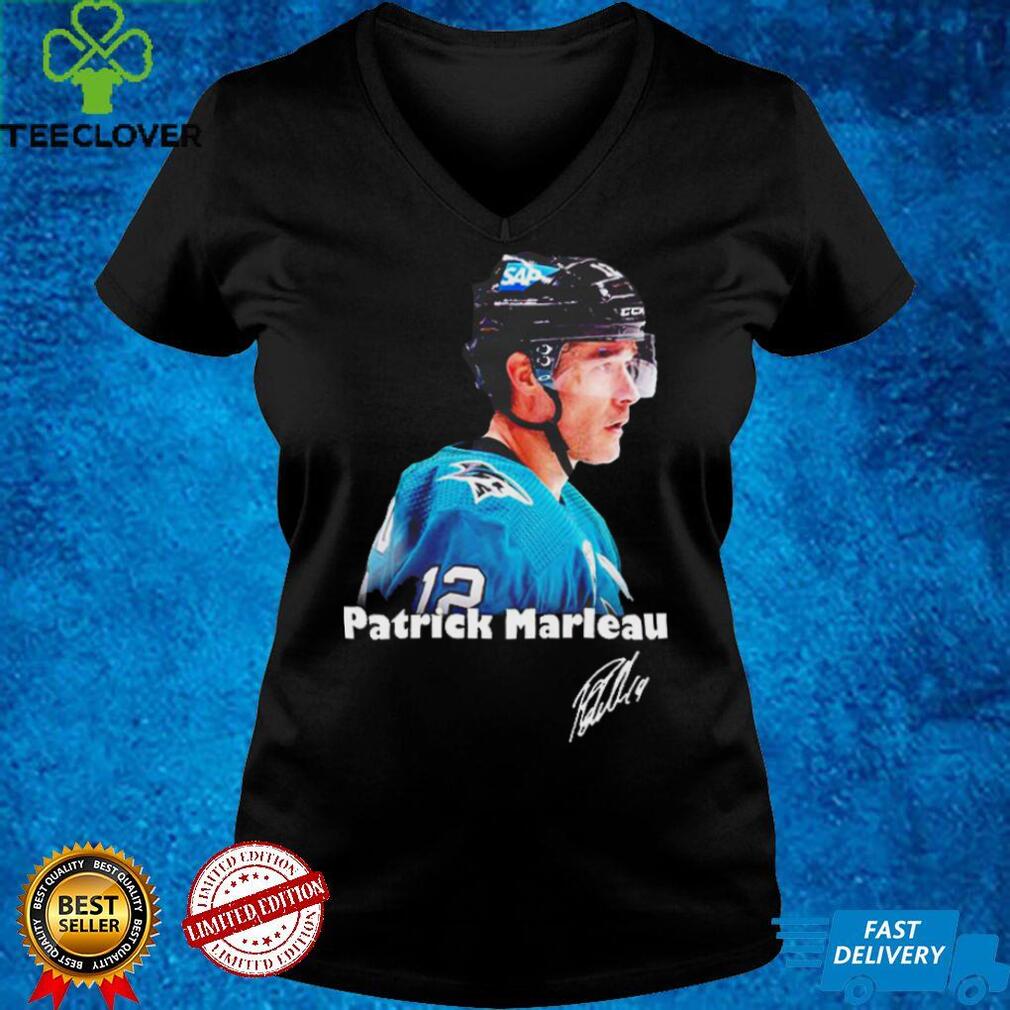 Patrick Marleau Retires NHL After 23 Years Signature T Shirt