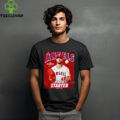 Patrick Sandoval Opening Day Starter Poster Shirt