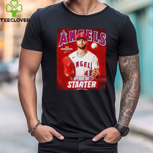 Patrick Sandoval Opening Day Starter Poster Shirt