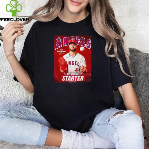 Patrick Sandoval Opening Day Starter Poster Shirt