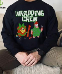 Patrick Star Wrapping Crew Christmas Halloween Spongebob Squarepants shirt 2 Patrick Star Wrapping Crew Christmas Halloween Spongebob Squarepants shirt