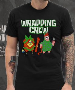 Patrick Star Wrapping Crew Christmas Halloween Spongebob Squarepants shirt 3 Patrick Star Wrapping Crew Christmas Halloween Spongebob Squarepants shirt