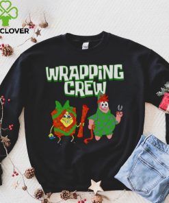 Patrick Star Wrapping Crew Christmas Halloween Spongebob Squarepants shirt 4 Patrick Star Wrapping Crew Christmas Halloween Spongebob Squarepants shirt