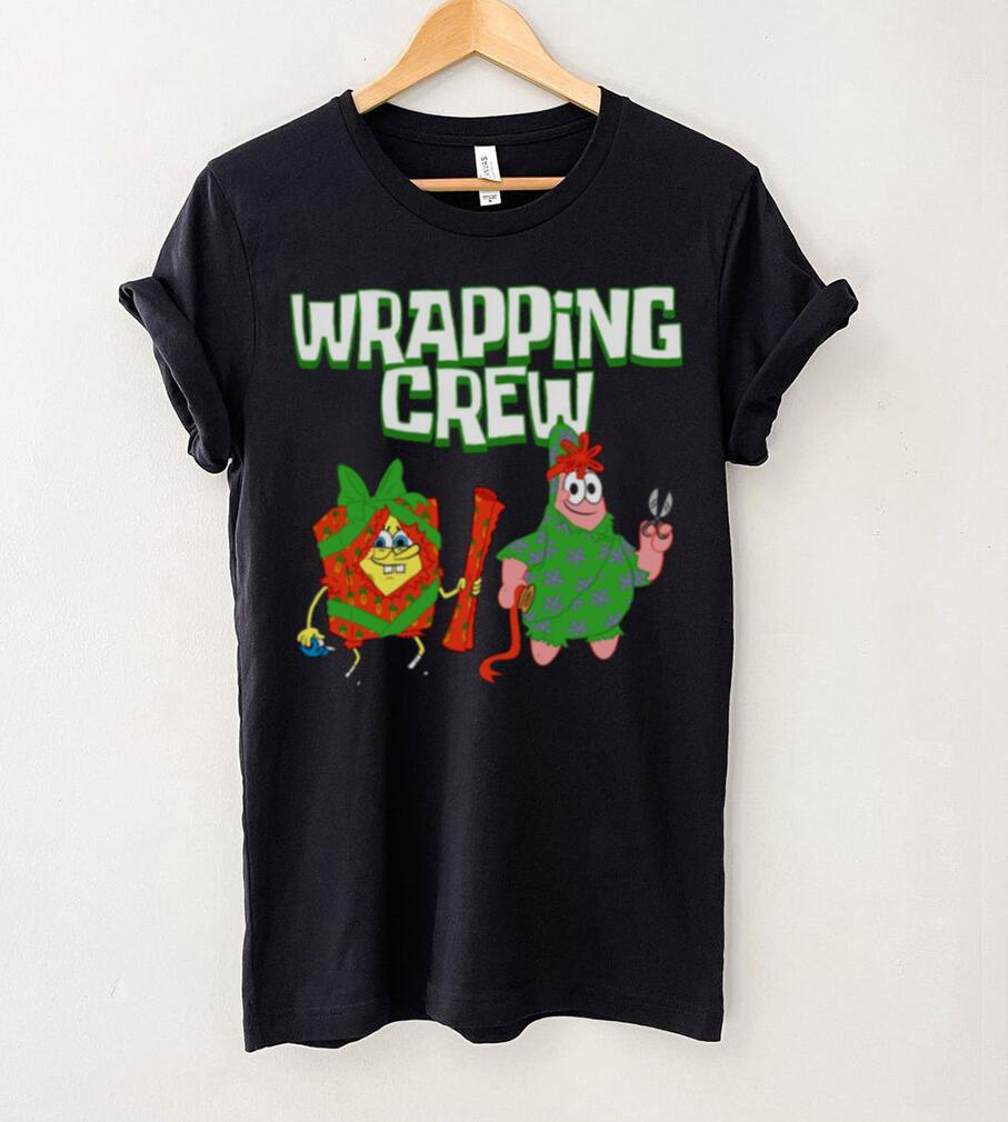 Patrick Star Wrapping Crew Christmas Halloween Spongebob Squarepants shirt Patrick Star Wrapping Crew Christmas Halloween Spongebob Squarepants shirt