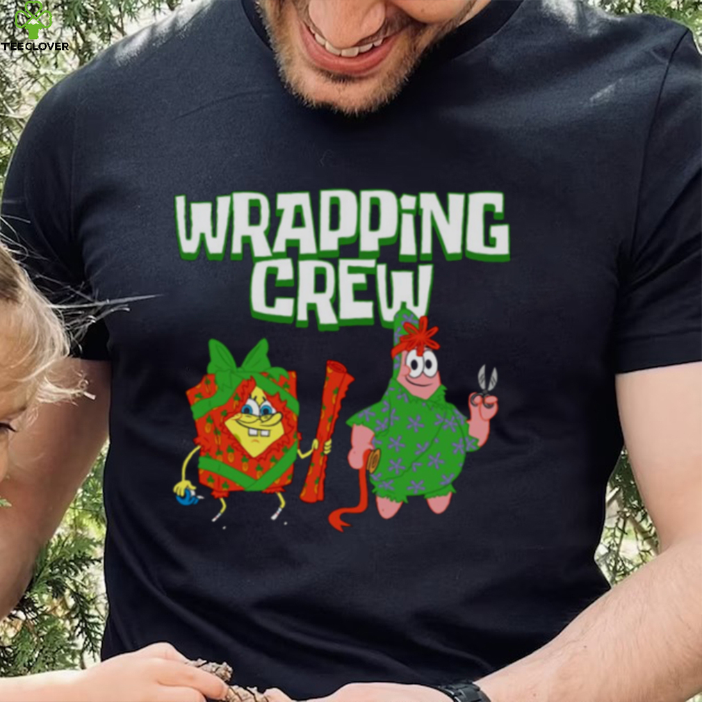 Patrick Star Wrapping Crew Christmas Halloween Spongebob Squarepants shirt Patrick Star Wrapping Crew Christmas Halloween Spongebob Squarepants shirt