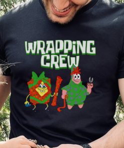 Patrick Star Wrapping Crew Christmas Halloween Spongebob Squarepants shirt 6 Patrick Star Wrapping Crew Christmas Halloween Spongebob Squarepants shirt
