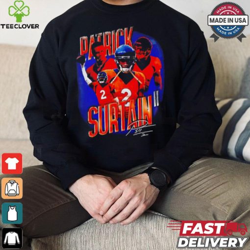 Patrick Surtain II Denver Broncos football signature hoodie, sweater, longsleeve, shirt v-neck, t-shirt