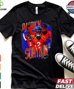 Patrick Surtain II Denver Broncos football signature hoodie, sweater, longsleeve, shirt v-neck, t-shirt