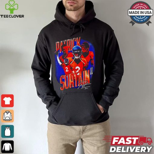 Patrick Surtain II Denver Broncos football signature hoodie, sweater, longsleeve, shirt v-neck, t-shirt