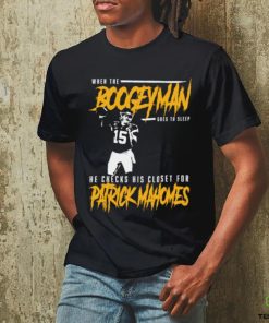 Patrick mahomes boogeyman Kansas city football fan shirt