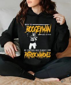 Patrick mahomes boogeyman Kansas city football fan shirt 2 Patrick mahomes boogeyman Kansas city football fan shirt