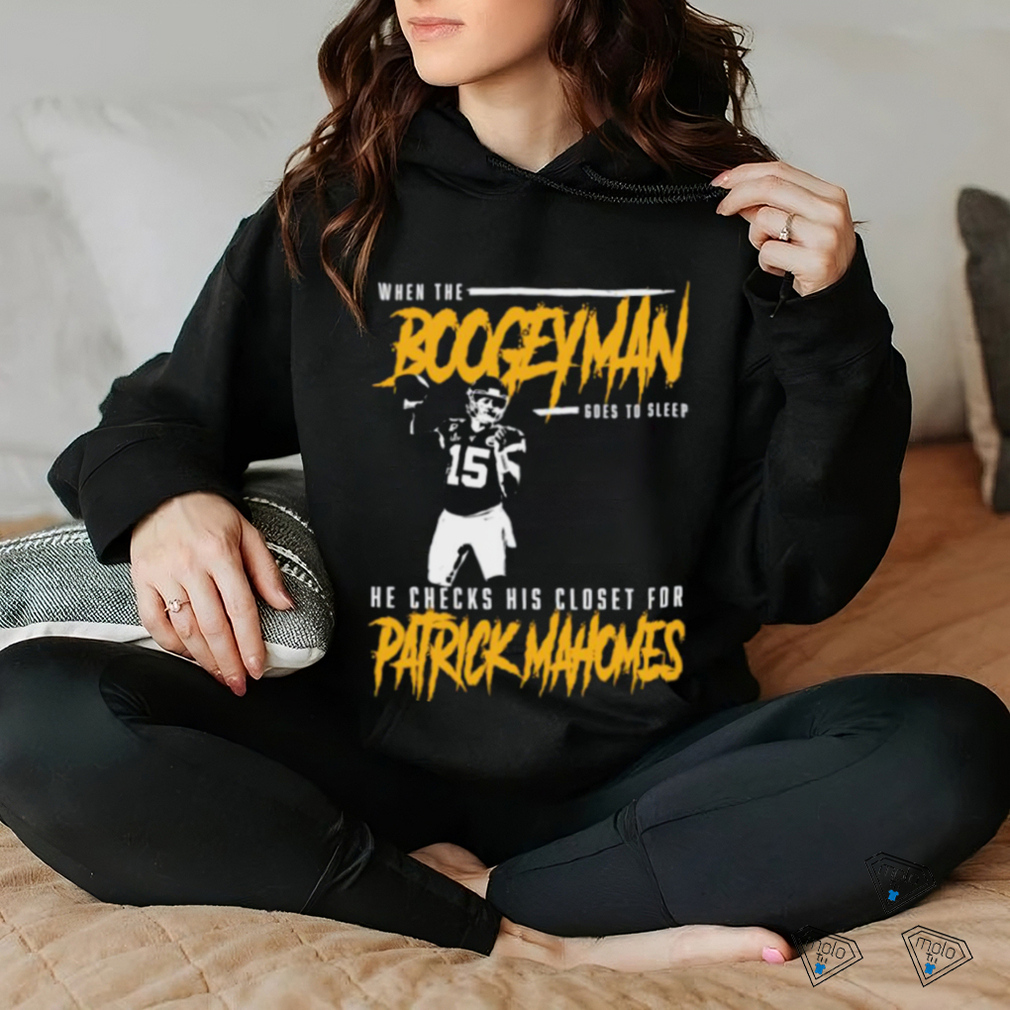 Patrick mahomes boogeyman Kansas city football fan shirt Patrick mahomes boogeyman Kansas city football fan shirt