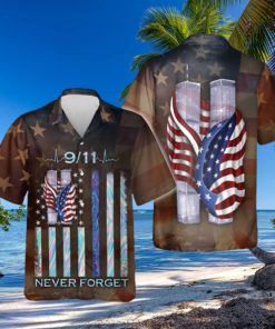 Patriot Day 911 Never Forget Hawaiian Shirt