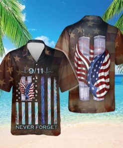 Patriot Day 911 Never Forget Hawaiian Shirt