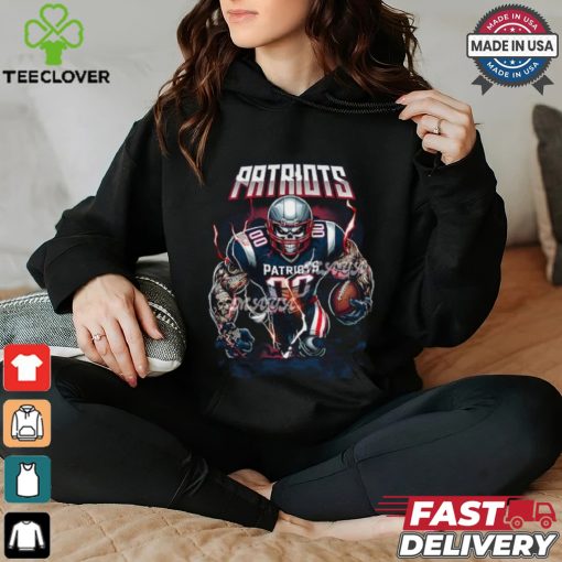 Patriot football mascot shirt