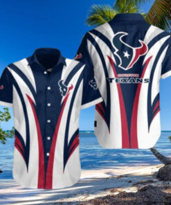 Patriotic Fervor – Houston Texans Stars And Stripes Hawaiian Shirt