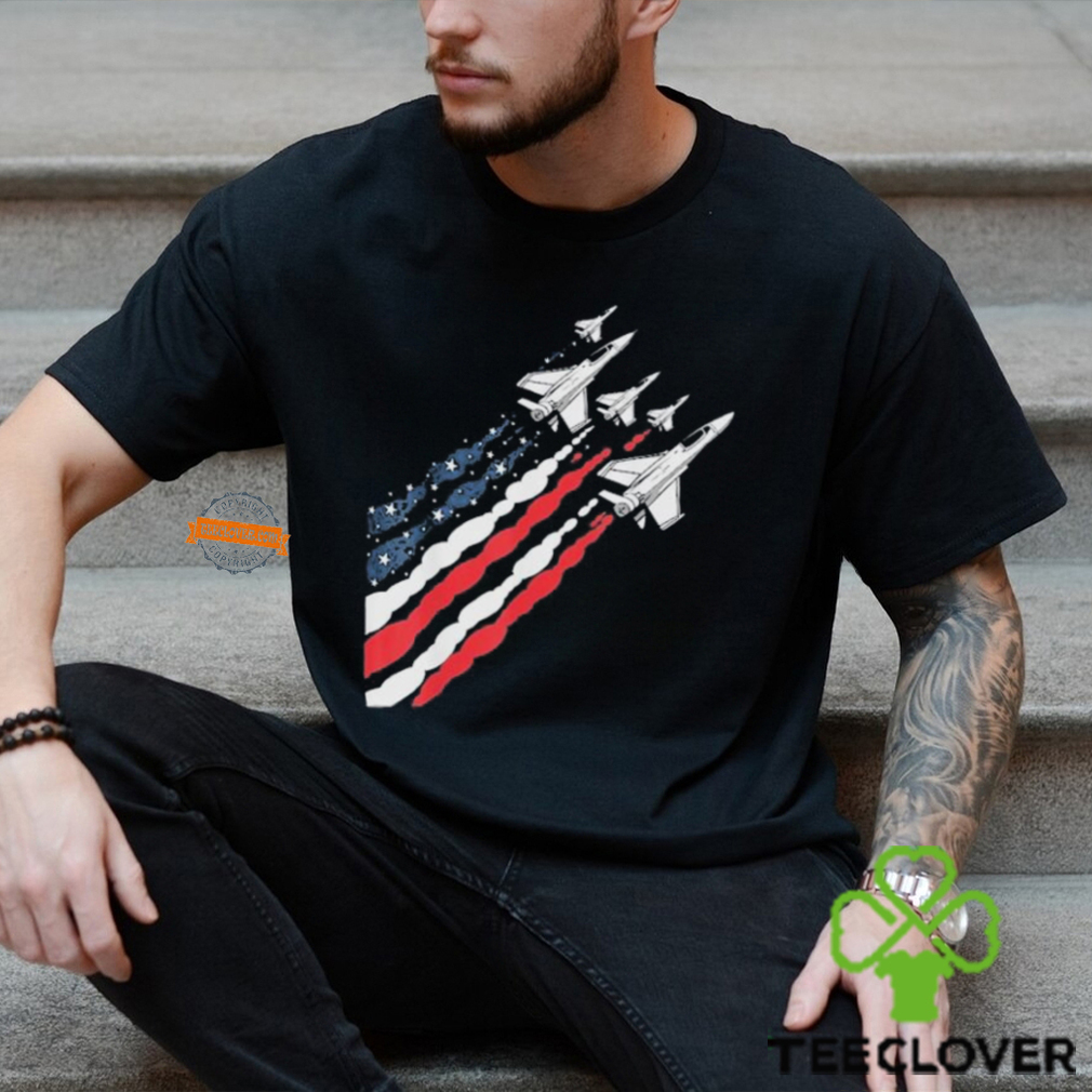 Patriotic Fighter Jet Airplane American Flag Vintage Shirt Patriotic Fighter Jet Airplane American Flag Vintage Shirt