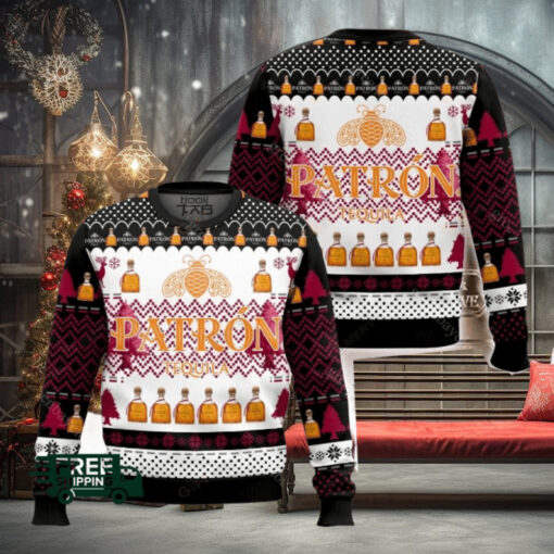 Patron Tequila Ugly Christmas Sweater