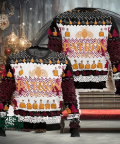 Patron Tequila Ugly Christmas Sweater